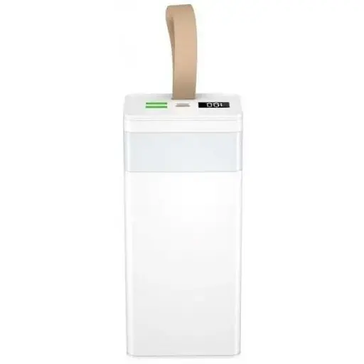 Портативний зовнішній акумулятор XO PR130 40000mAh PD 20W+USB QC22.5W (Білий) - фото 3