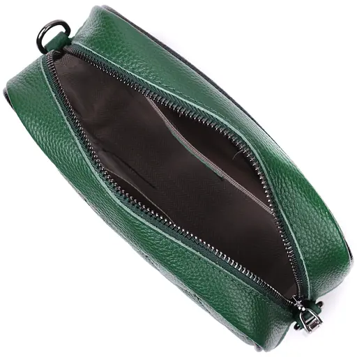 Сумка через плечо Vintage на одно отделение из натуральной кожи 21х14х8 см sum0029034 - фото 6