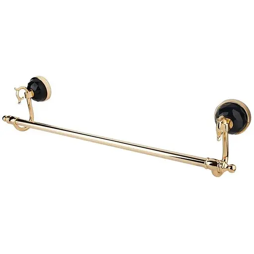 Тримач для рушника Kugu Diamond 1101G Золотий - фото 1