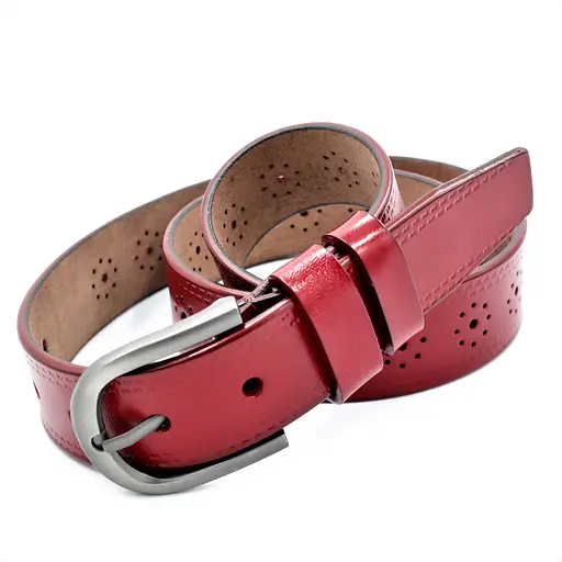 Кожаный ремень Weatro женский 110-115х3,5 см acs0013532 - фото 2