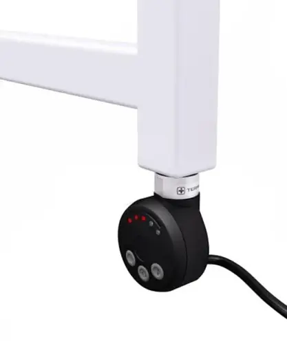 ТЕН для рушникосушки Terma MEG з електронним термостатом 600W Black + трійник 30412 - фото 5