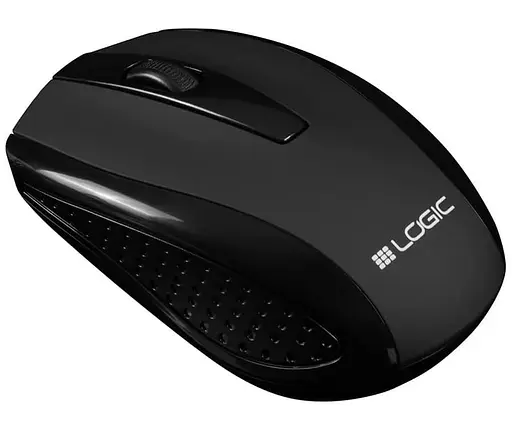 Миша LogicConcept LM-31, бездротова, 1200dpi, 3кн., USB, чорна (M-LC-LM31W-BK) - фото 3
