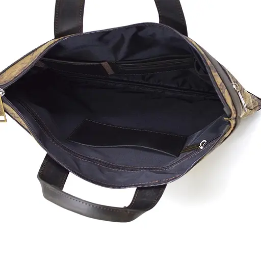 Кожаная мужская сумка TARWA 34х24х1 см sum0026089 - фото 3