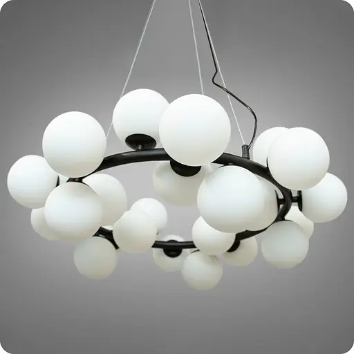 Люстра підвісна 517 Dlight на 25 ламп Чорний (01684) - фото 1