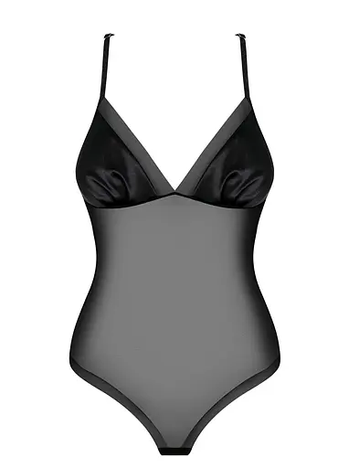 Боді Obsessive Alifini S/M чорний - фото 5