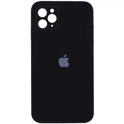 Чехол Epik Silicone Case Square Full Camera Protective AA для Apple iPhone 11 Pro Max 6.5 Черный/Black