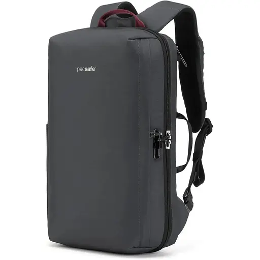 Рюкзак антивор Pacsafe Metrosafe X Anti-Theft 16" commuter 18 л графитовый (30635144) - фото 3