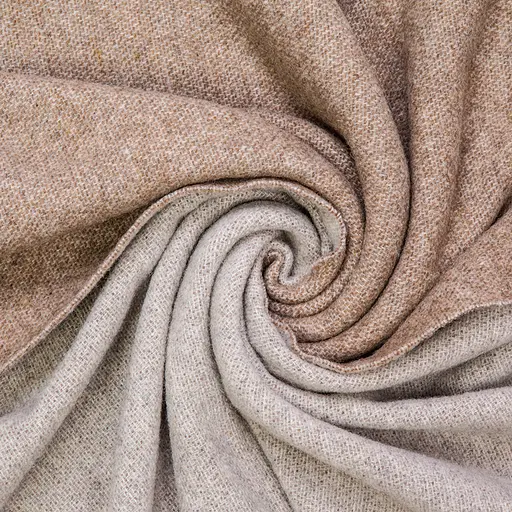 Плед мериносовий Love You 140×220 см світло-сірий/темно-коричневий (4699) - фото 3