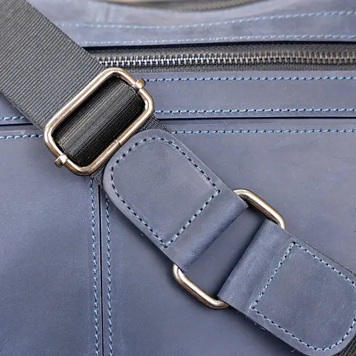 Чоловіча шкіряна сумка для ноутбука SHVIGEL 35х26х6 см sum0012890 - фото 9