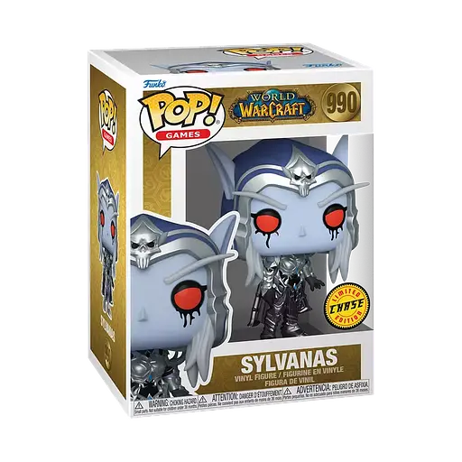 Коллекционная фигурка Funko Pop Мир Военного Ремесла Сильвана Ветрокрылая World Of Warcraft Sylvanas Chase - фото 3