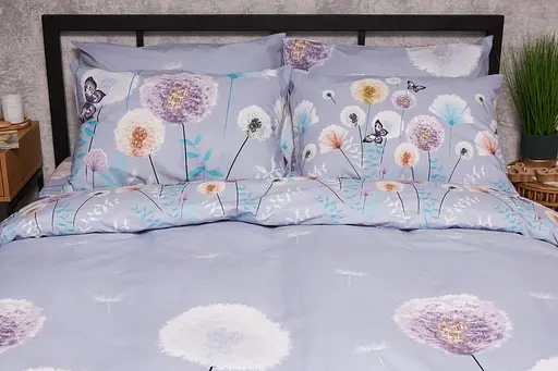 Комплект постільної білизни Moon&Star Бязь Gold Люкс Dandelion Dreams King Size 220x240 наволочки 2х70х70 - фото 5