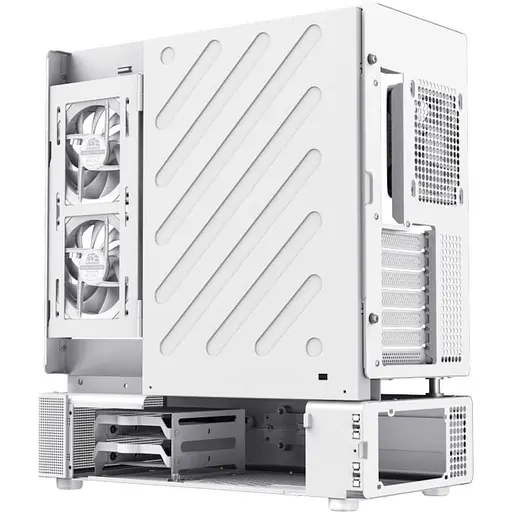 Корпус GameMax N90 Tempered Glass без БЖ White (N90 WH) - фото 10