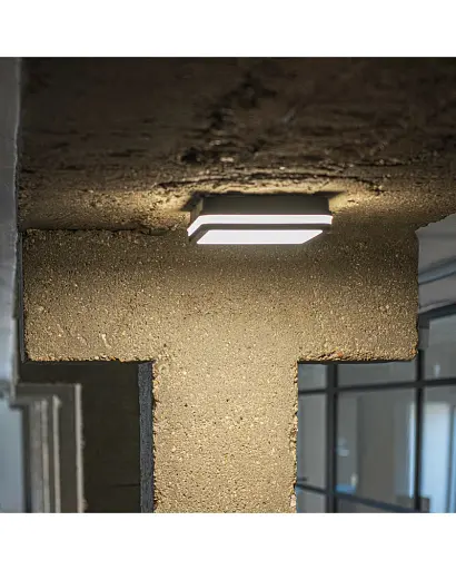 Вуличний світильник Kanlux 38787 BENO LED 1x12/18 3000K/3500K/4000K 1630/1770/1750Lm IP65 графітовий - фото 3