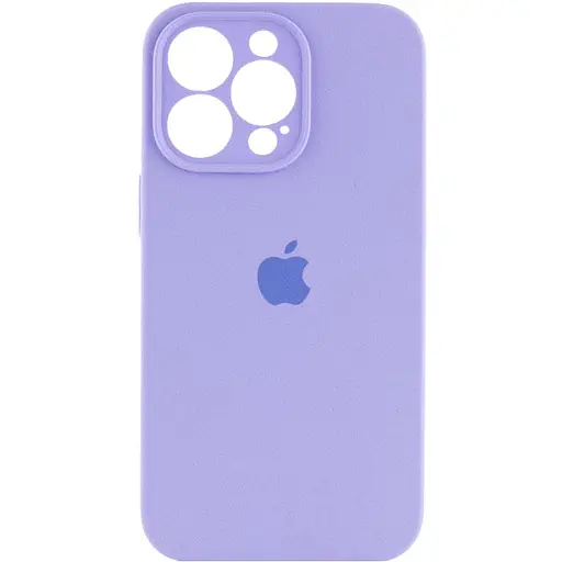 Чехол Epik Silicone Case Full Camera Protective AA для Apple iPhone 15 Pro 6.1 Сиреневый/Dasheen