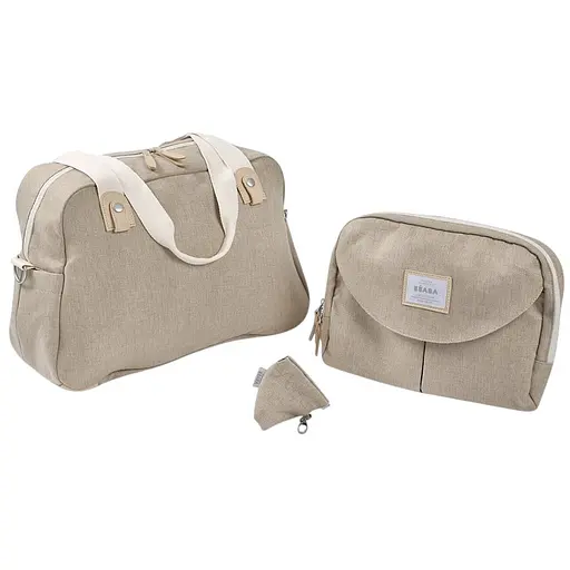 Сумка для мамы Beaba Geneva бежевая (940339) - фото 5