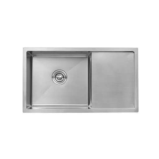 Кухонная мойка Kroner KRP Gebürstet - 7844HM (3,0/1,0 мм) CV025274, Нержавеющая сталь - фото 1