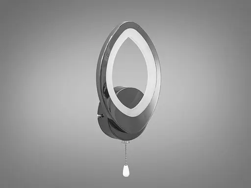 Современное светодиодное бра для чтения, цвет черный хром, 15W - фото 4