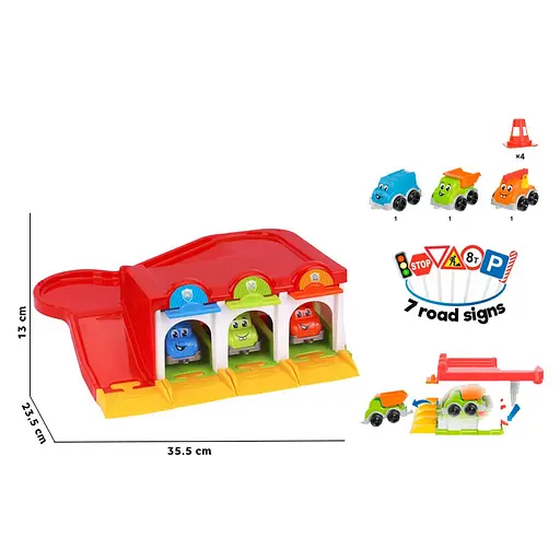 Іграшка "паркінг ТехноК", арт. 8584TXK - фото 2