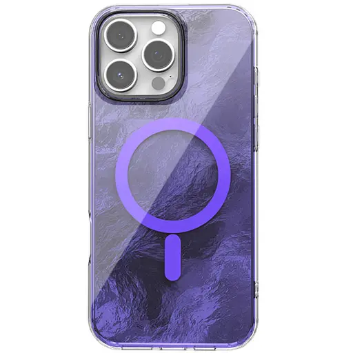 Чохол Epik TPU Shiny Mountain MagFit для Apple iPhone 16 Pro 6.3 Purple