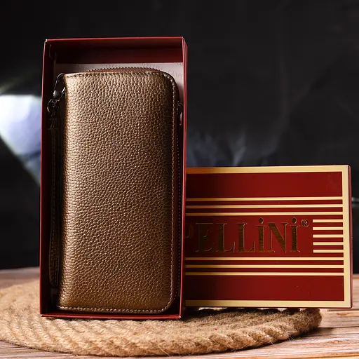 Женский кожаный кошелек Canpellini 19х9.5х2.5 см acs0025123 - фото 8