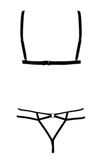 Мереживний еротичний комплект Anais Alcyone S чорний - фото 4