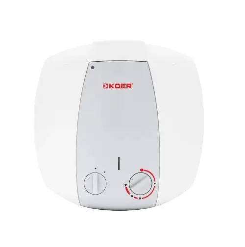 Водонагреватель Koer KWH.E04-10VWO 1500 Вт мокрый ТЭН, 10 л, квадратный, вертикальный, над мойкой, белый (EK0103) - фото 1