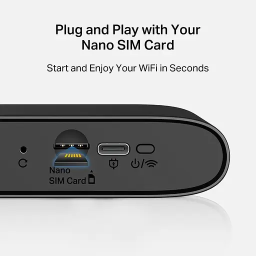 Роутер Mercusys MT110 N150, 4G/LTE, 2200мА*год (MT110) - фото 7