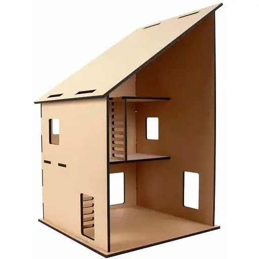 Ляльковий будиночок Rosa Talent Модерн 1 МДФ 52х32х32 см