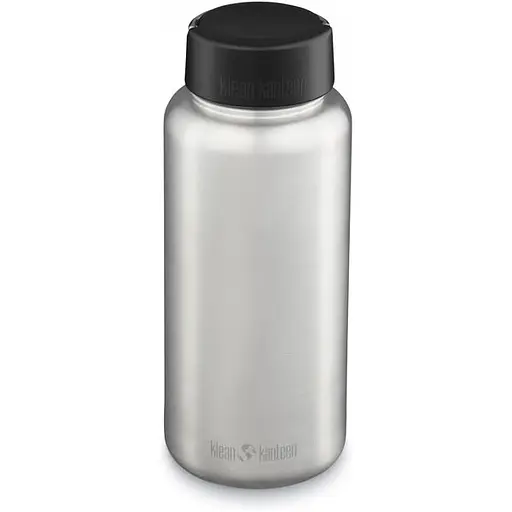 Пляшка для води Klean Kanteen Wide Loop Cap 1182 мл Сталевий (1017-1009495)