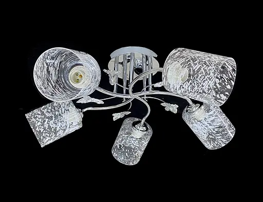 Стельова Люстра на 5 плафонів VALESO 2378B/5 (Хром)