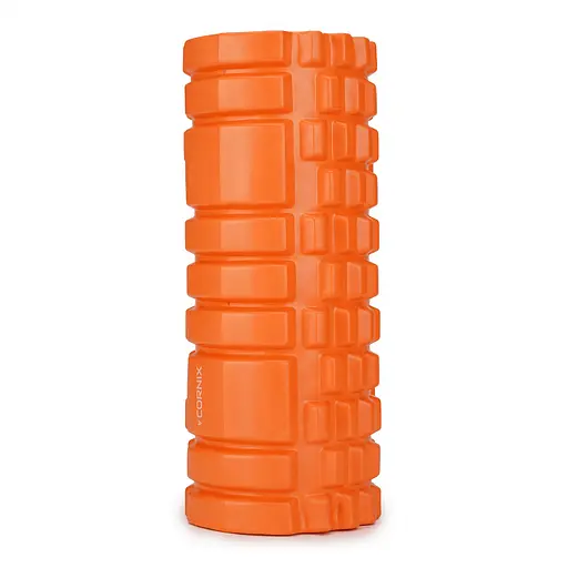 Масажний ролик Cornix EVA 33 x 14 см (валик, ролер) XR-0033 Orange - фото 3