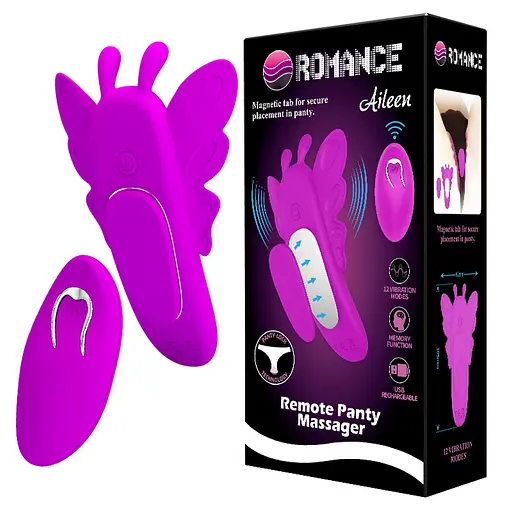 Вібратор для клітора Pretty Love Romance Aileen 10.5 см фіолетовий - фото 9