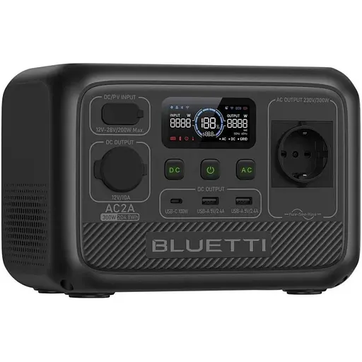 Зарядная станция Bluetti AC2A 300W 204Wh - фото 2