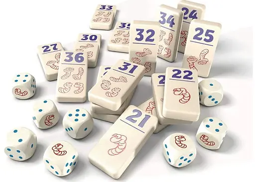 Настольная игра Zoch Хекмек (Heckmeck am Bratwurmeck) (англ.) (601125200) - фото 5