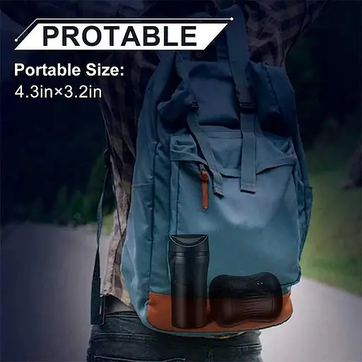 Автоматический двухсторонний мастурбатор Jaffen с 10 режимами Черный K000714 - фото 2