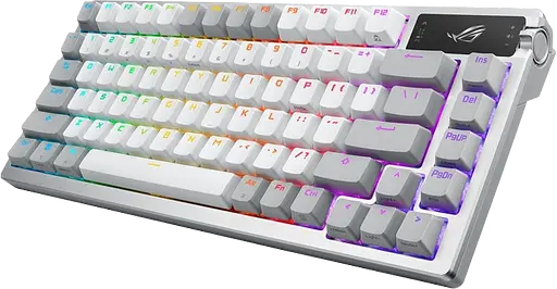 Клавіатура бездротова Asus ROG Azoth RGB White (90MP031A-BKUA11) - фото 2