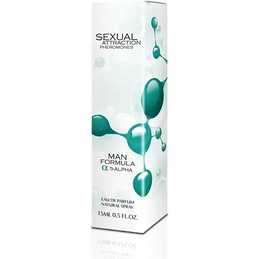 Туалетна вода з феромонами для чоловіків Love & Desire Sexual Attraction Feromony for Men, 15 ml - фото 3