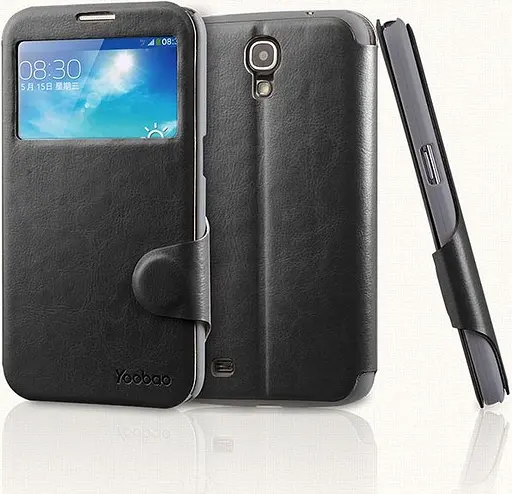 Чохол Yoobao Fashion Leather Case Samsung i9200 Galaxy Mega 6.3 black (LCSAMI9200-FBK) - фото 1
