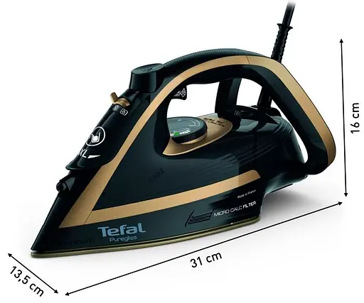 Утюг Tefal Puregliss Coppertinto & Black FV8064E0 UA - фото 5