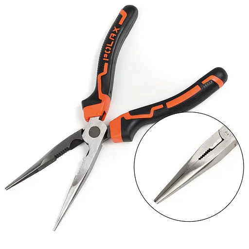 Длинногубцы Polax 180 мм Cr-V (35-018) - фото 3