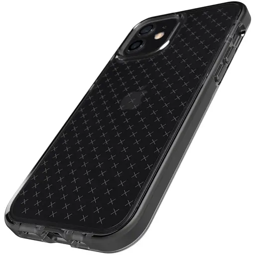 Оригинальный противоударный силиконовый чехол Tech21 для iPhone 12 Mini / 13 Mini Evo Check Black T21-8880 - фото 4