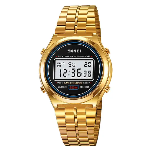 Наручний годинник чоловічий 2146GD Gold Skmei acs0030241 - фото 1
