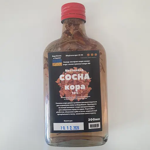 Настоянка на корі сосни 200 мл - фото 1