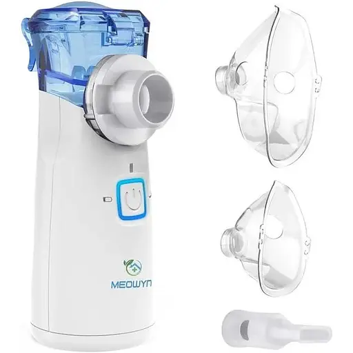 Інгалятор-небулайзер Meowyn для дорослих та дітей, що перезаряджається через USB-C