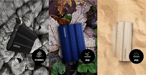 SSD накопитель портативный Samsung T7 Shield 1TB Beige (MU-PE1T0K) - фото 6