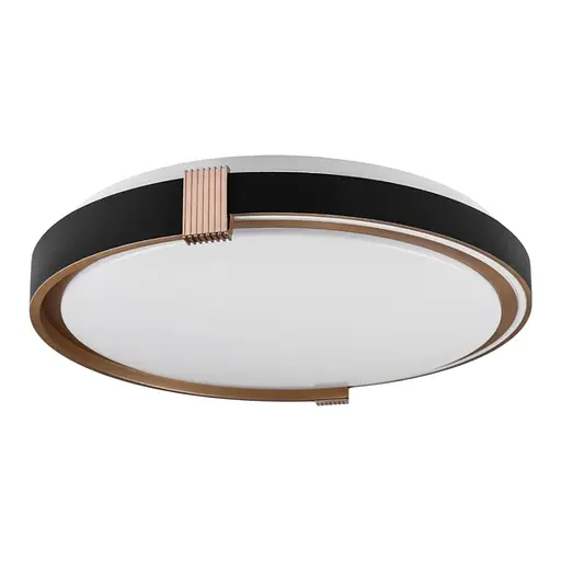 Cветильник COLISEUM матовый 60W 395*60мм 3000К-6500К из ДК черное золото