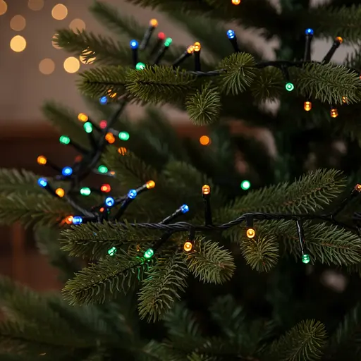 Гірлянда електрична Luca lighting 100 LED ламп 2 м різнокольорова - фото 2