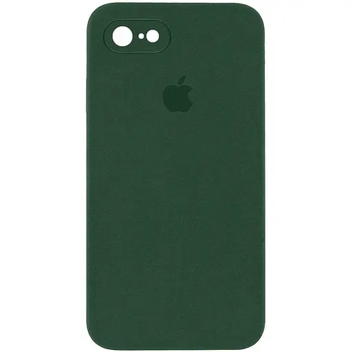 Чехол Epik Silicone Case Square Full Camera Protective AA для Apple iPhone 6/6s 4.7 Зеленый/Cyprus Green