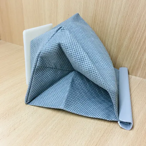 Мішок багаторазовий для пилососу Saturn, Elenberg, Mirta, Scarlett, Rowenta, Vitek, універсал, планка 82*85 мм - фото 2