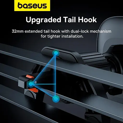 Держатель Baseus UltraControl Mega Series Folding Screen Phone Car Mount - фото 3